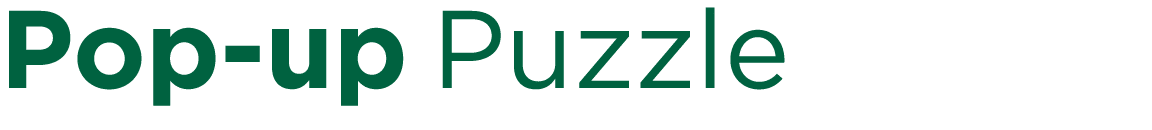 Pop upPuzzle